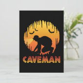 Caveman - Funny Caving Speleology (Standing Front)