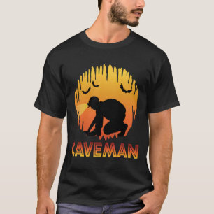 Caveman - Funny Caving Speleology T-Shirt