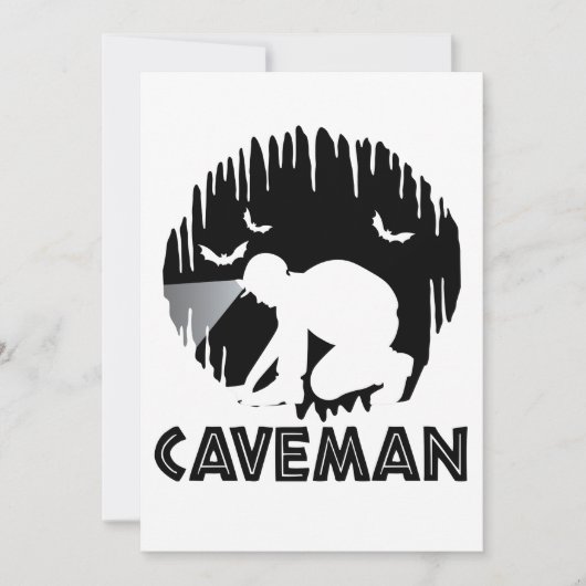 Caveman - Funny Spelunking (Front)