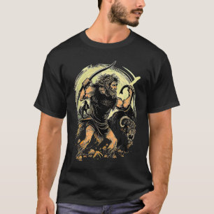 Caveman Hunting Beasts T-Shirt
