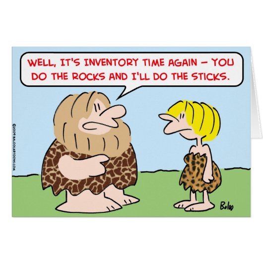 caveman inventory time rocks sticks cards (Front Horizontal)