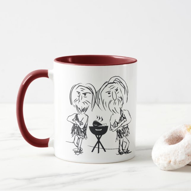 Caveman Mug (With Donut)
