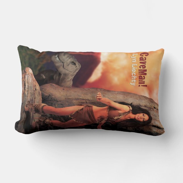 CaveMan Pillow (Front)