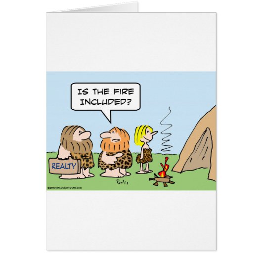 caveman realty fire included cards (Front)