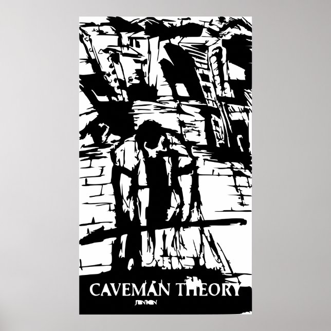 CAVEMAN THEORY POSTER (Front)