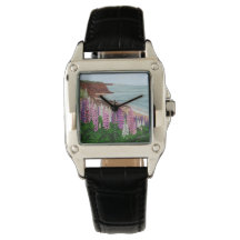 Cavendish Cliffs and Lupins Watch