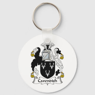 Cavendish Family Crest Keychain