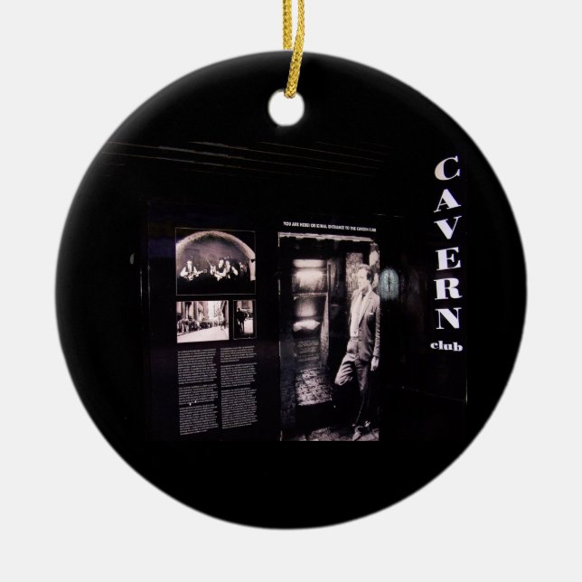 Cavern Club Original Entrance, Liverpool UK. Ceramic Ornament (Front)
