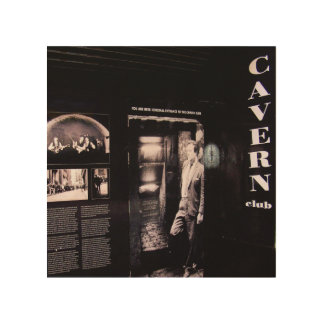 Cavern Club Original Entrance, Liverpool, UK. Wood Wall Art