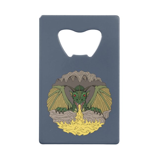 Cavern Dragon 2016 Credit Card Bottle Opener (Front)