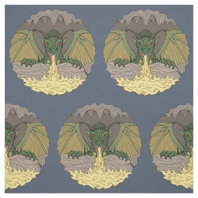 Cavern Dragon 2016 Fabric (Swatch)