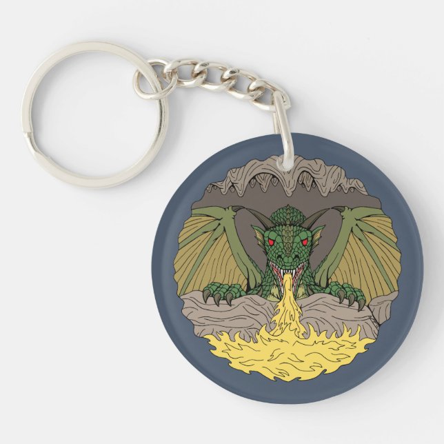 Cavern Dragon 2016 Keychain (Front)