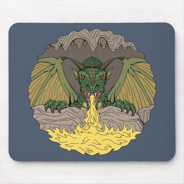 Cavern Dragon 2016 Mouse Pad (Front)