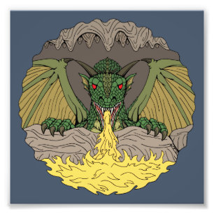 Cavern Dragon 2016 Photo Print