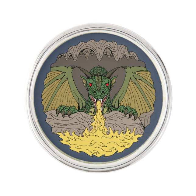 Cavern Dragon 2016 Pin (Front)
