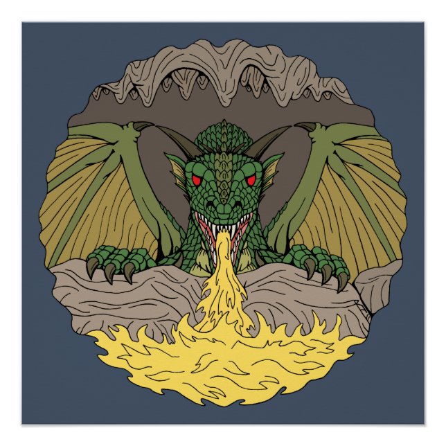 Cavern Dragon 2016 Poster (Front)