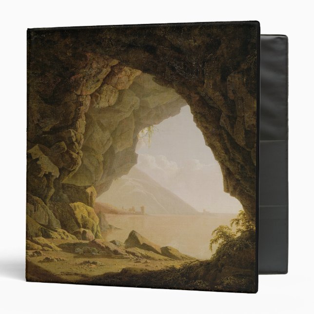 Cavern, Near Naples, 1774 (oil on canvas) Binder (Front/Inside)