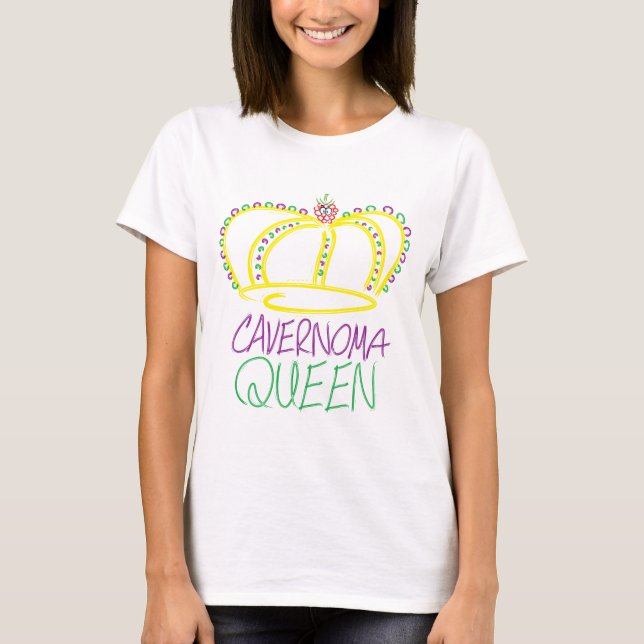 Cavernoma Queen, Design by Jamie Twinney, T-Shirt (Front)