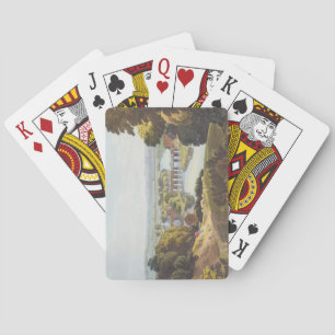 Caversham Bridge, near Reading, engraved by Robert Poker Cards