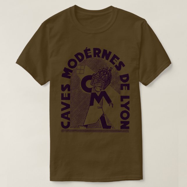 Caves Modernes De Lyon T-Shirt (Design Front)