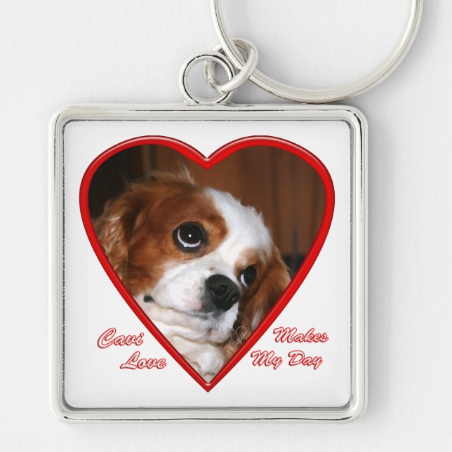 Cavi Love Heart Keychain (Front)