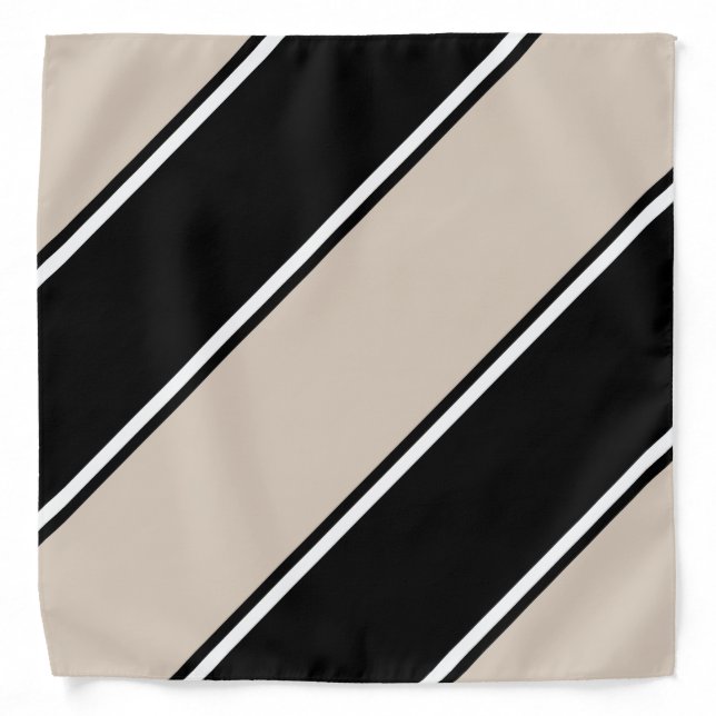 Caviar Champagne-Colored Bandana (Front)