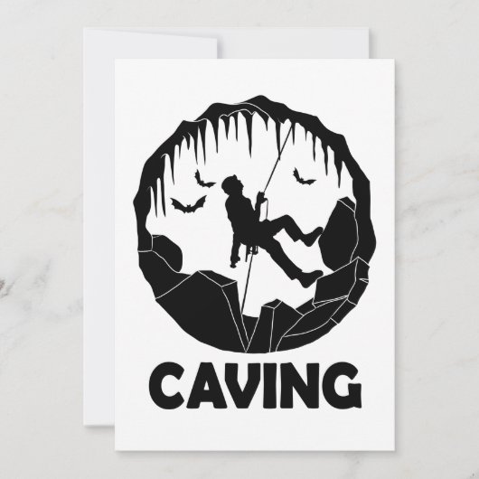 Caving - Cave Spelunking Speleology (Front)