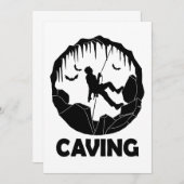 Caving - Cave Spelunking Speleology (Front/Back)