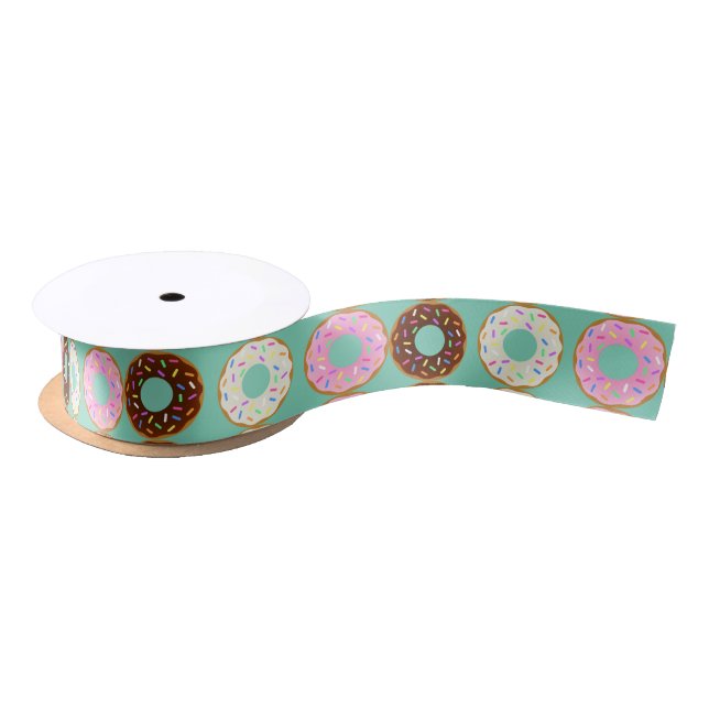 Cavity Cakes- A Delicious Doughnut Printed Ribbon (Spool)