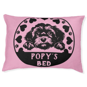 Cavoodle Dog Owner Pet Bed