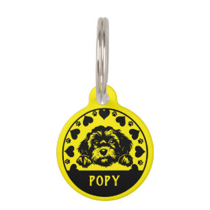 Cavoodle Dog Owner Pet ID Tag