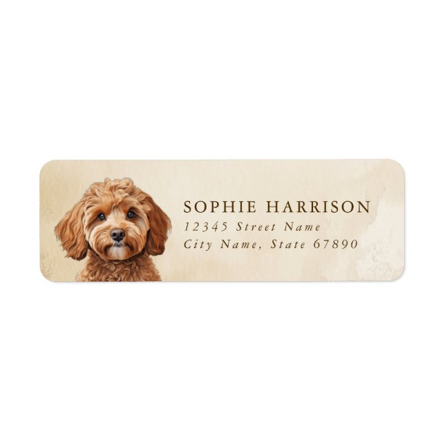 Cavoodle Return Address Label (Front)