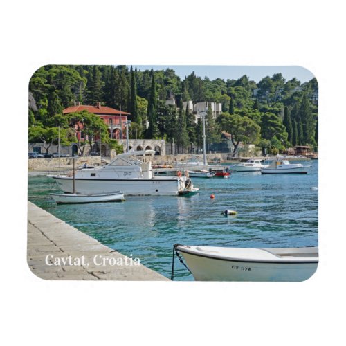 Cavtat Croatia view of the Water Holiday Magnet