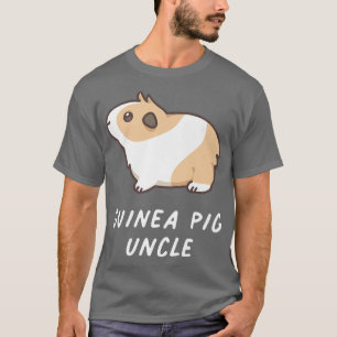 Cavy Uncle Funny Pet Rodent Kawaii Aesthetic T-Shirt