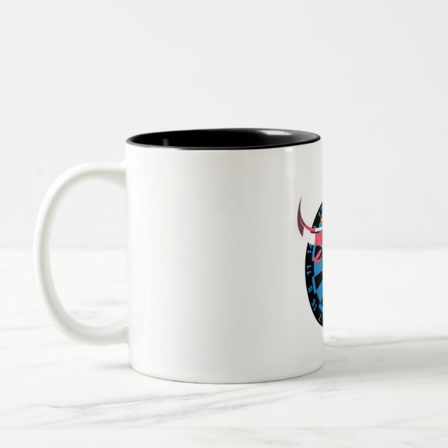 Caw mog Two-Tone coffee mug (Left)