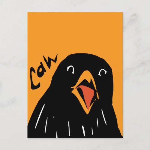 Caw Postcard