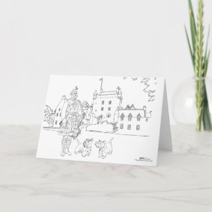Cawdor Castle, Scotland Card