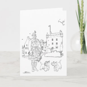 Cawdor Castle, Scotland  Card