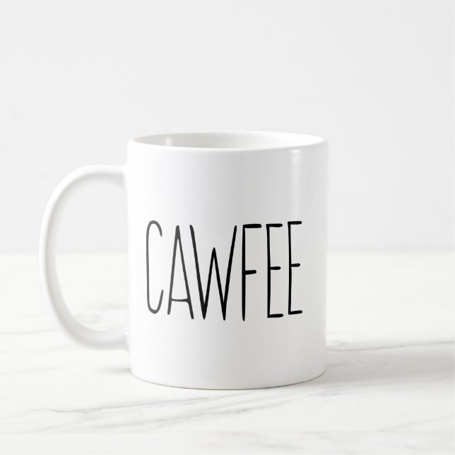 Cawfee Coffee Mug (Left)