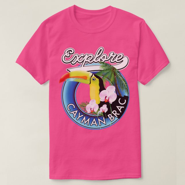 Cayman Brac Travel T-Shirt (Design Front)