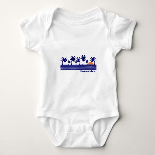 Cayman Islands Baby Bodysuit