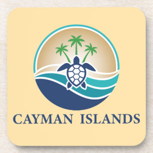 Cayman Islands Caribbean Beverage Coaster