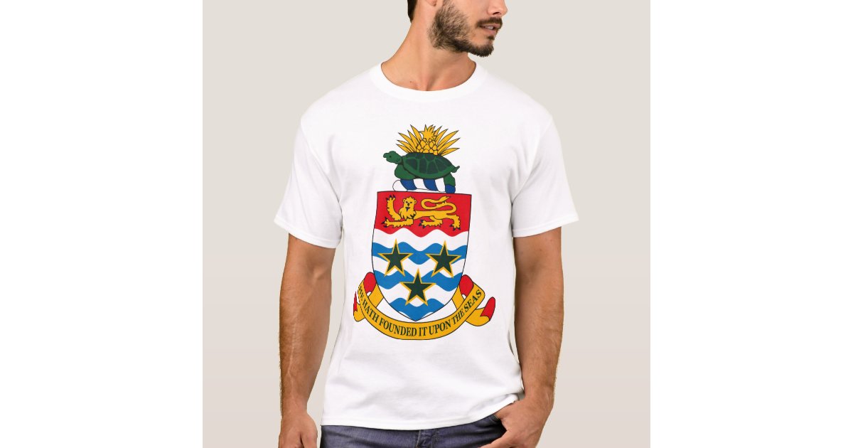 Cayman Islands Coat of Arms T-shirt | Zazzle