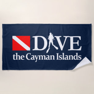 Cayman Islands DV4 Beach Towel