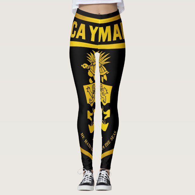 Cayman Islands Emblem Leggings (Front)