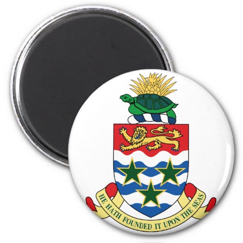 cayman islands emblem magnet