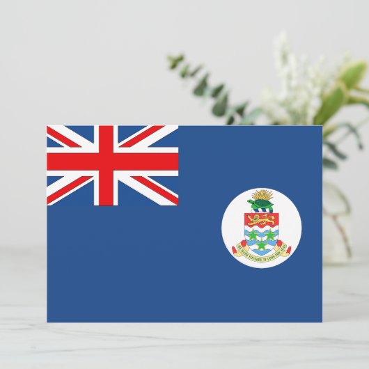 Cayman Islands Flag (Standing Front)