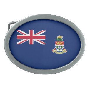 Cayman Islands Flag Belt Buckle