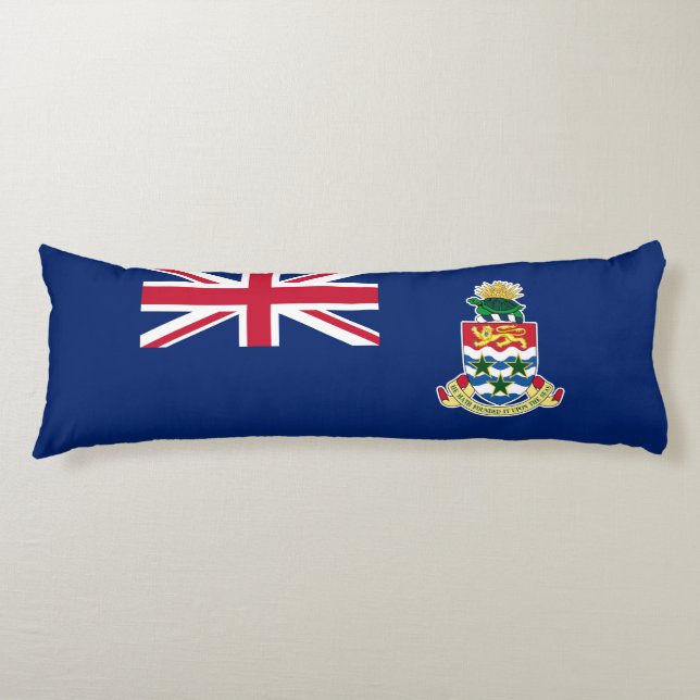 Cayman Islands Flag Body Pillow (Front)