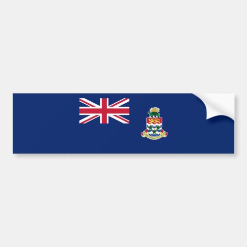 Cayman Islands Flag Bumper Sticker